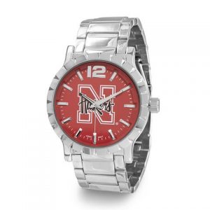 Collegiate Licensed University of Nebraska Men's Fashion Watch