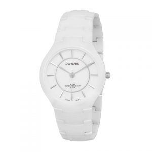 Large White Ceramic Watch