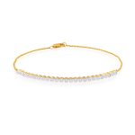 14KT GOLD 0.33CTW BRACELET