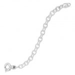7.5" Round Link/Spring Ring Bracelet