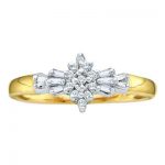 1/10CT-DIA CLUSTER RING
