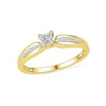 1/6CTW-DIAMOND FASHION RING