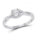 1/10CTW-DIAMOND PROMISE RING