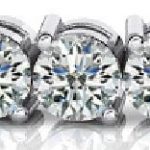 14K Diamond Tennis Bracelet (slanted cut)